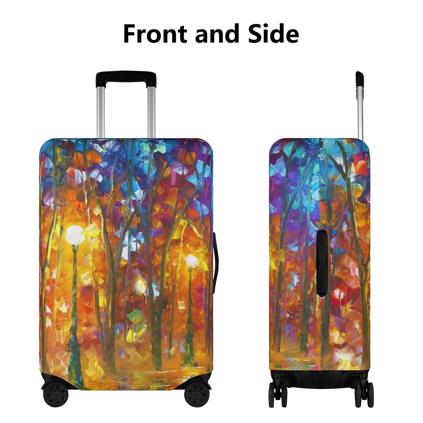 Polyester Luggage Cover Afremov 5AM LIGHTS