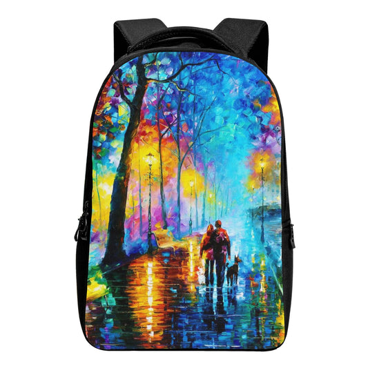 Laptop Backpack Afremov MELODY OF THE NIGHT