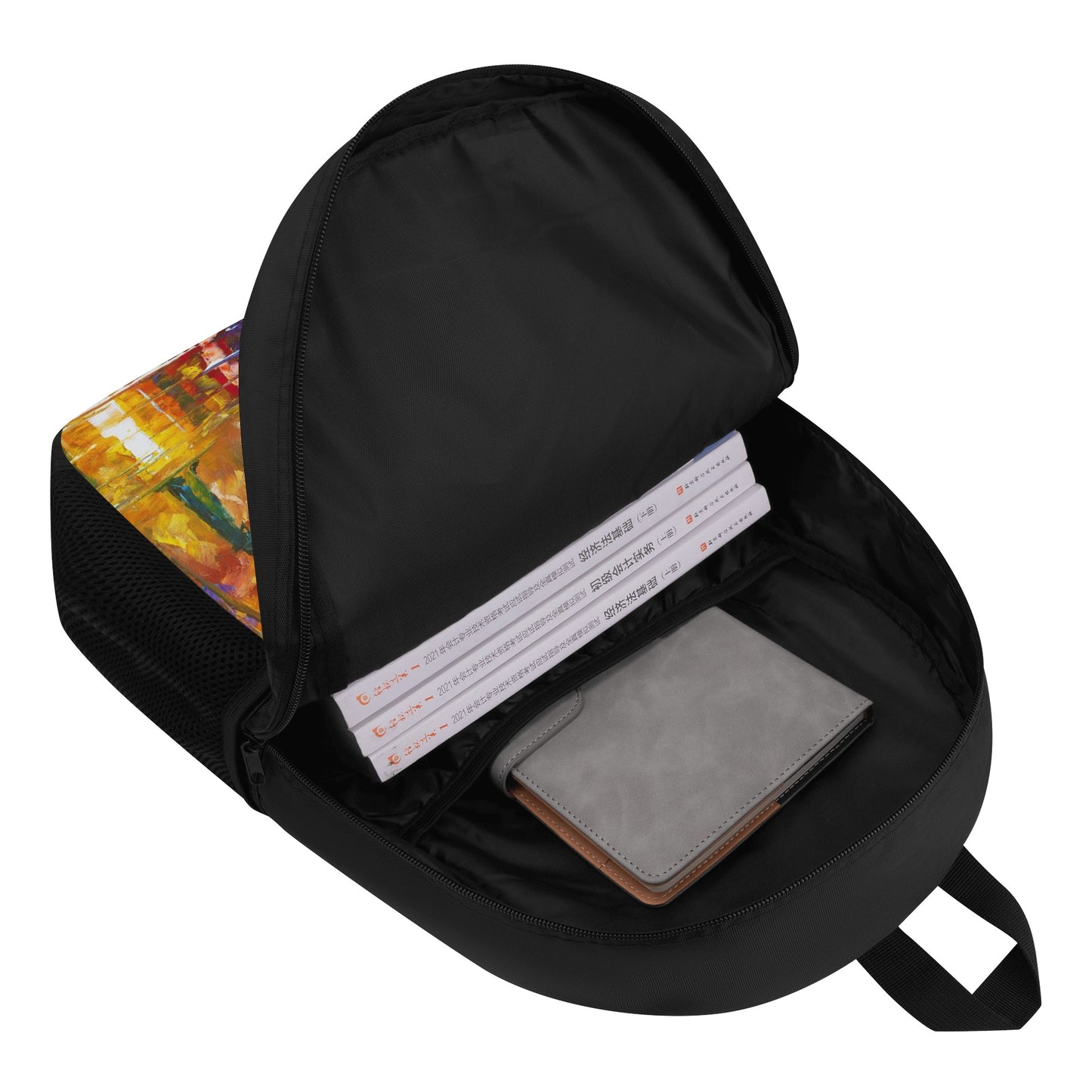17 Inch Laptop Backpack Afremov 5 AM LIGHTS