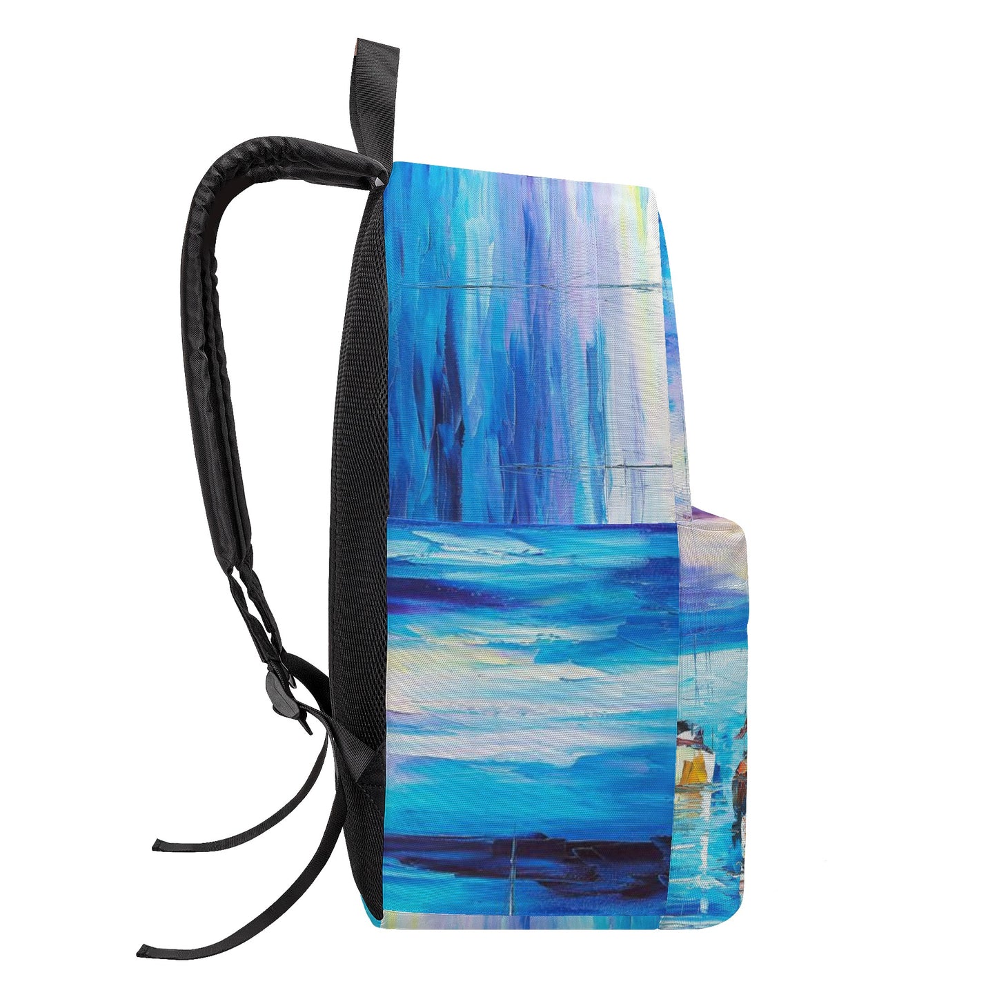 All Over Print Cotton Backpack Afremov MYSTERY OF THE NIGHT SKY