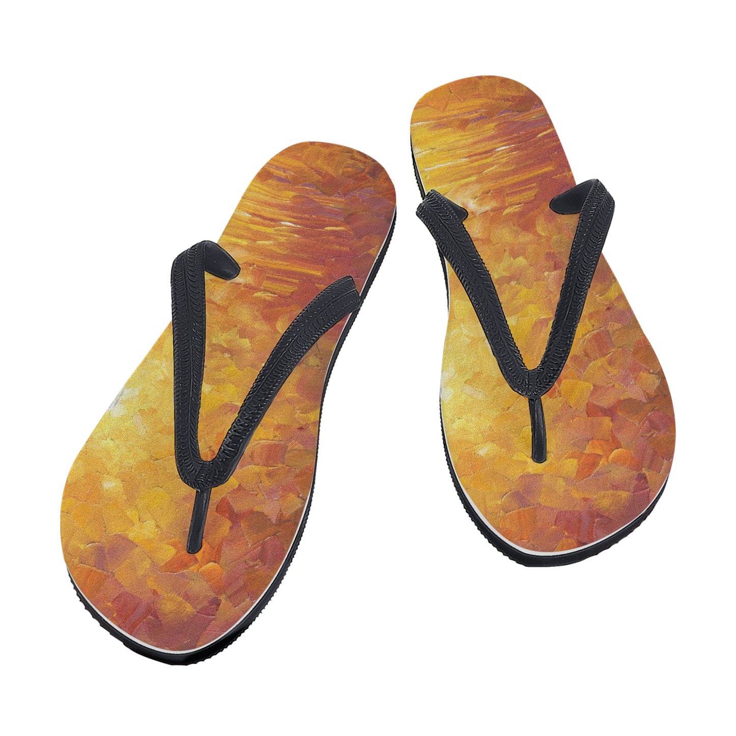 Men's Flip Flops Afremov ORANGE FOG