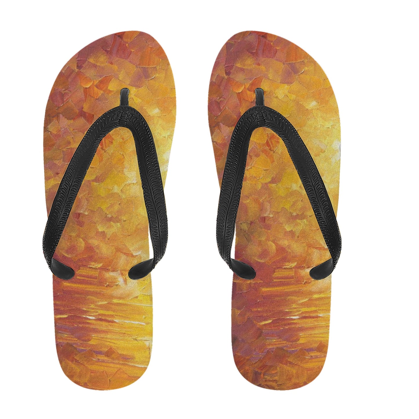 Men's Flip Flops Afremov ORANGE FOG