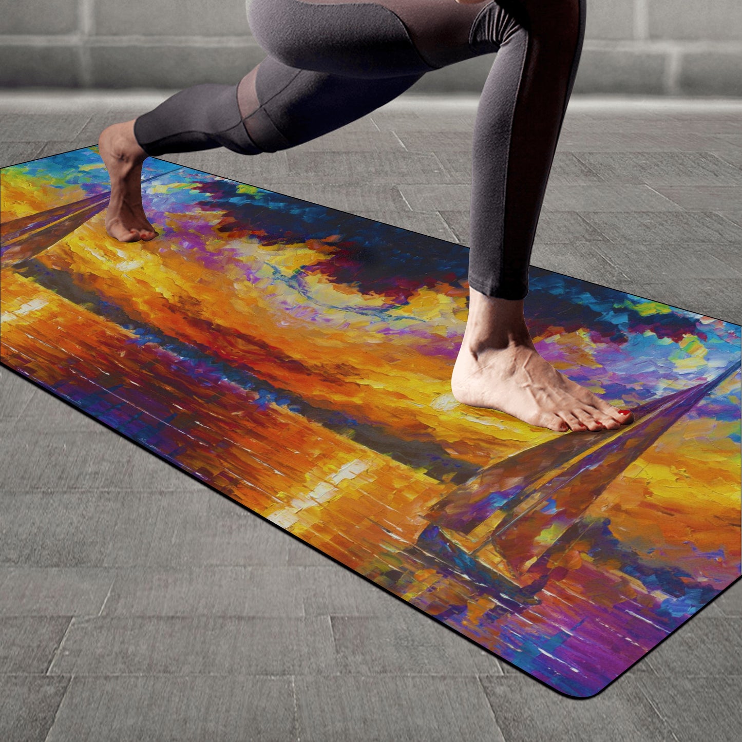 Rubber Yoga Mat Afremov TAKE THAT RIDE