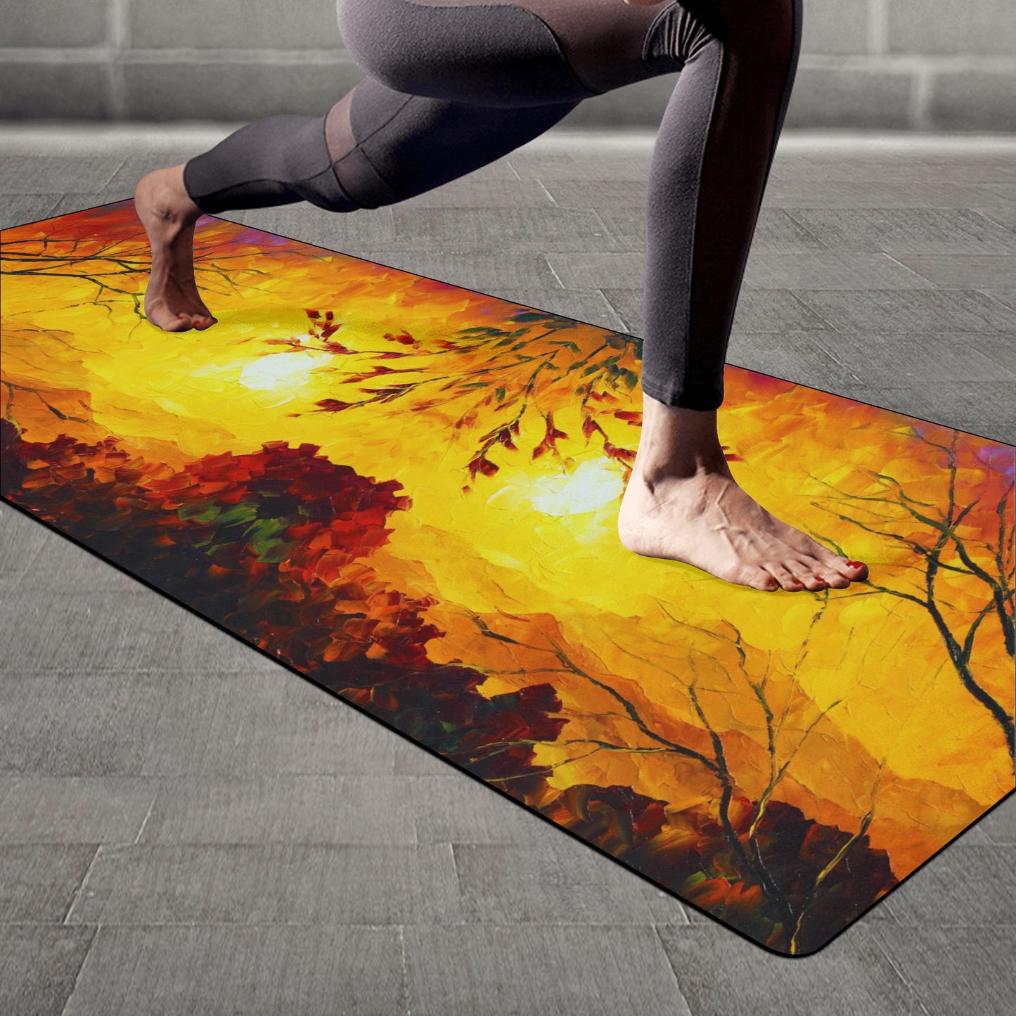 Rubber Yoga Mat Afremov REVIVAL