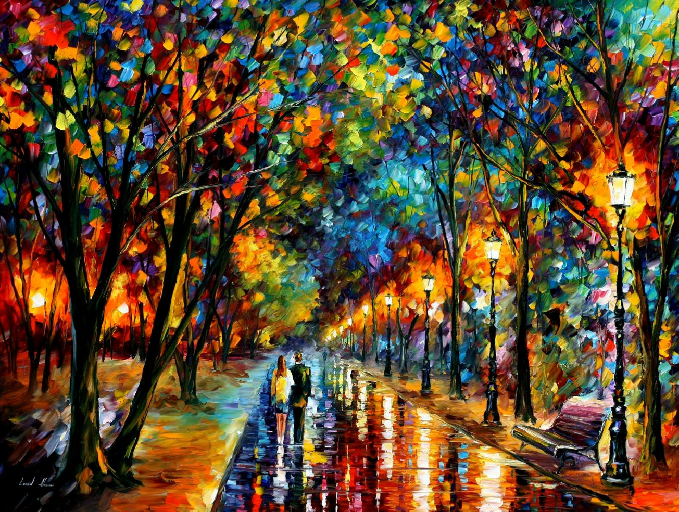 Leonid Afremov When Dreams Come True Paint By Numbers Full Kit