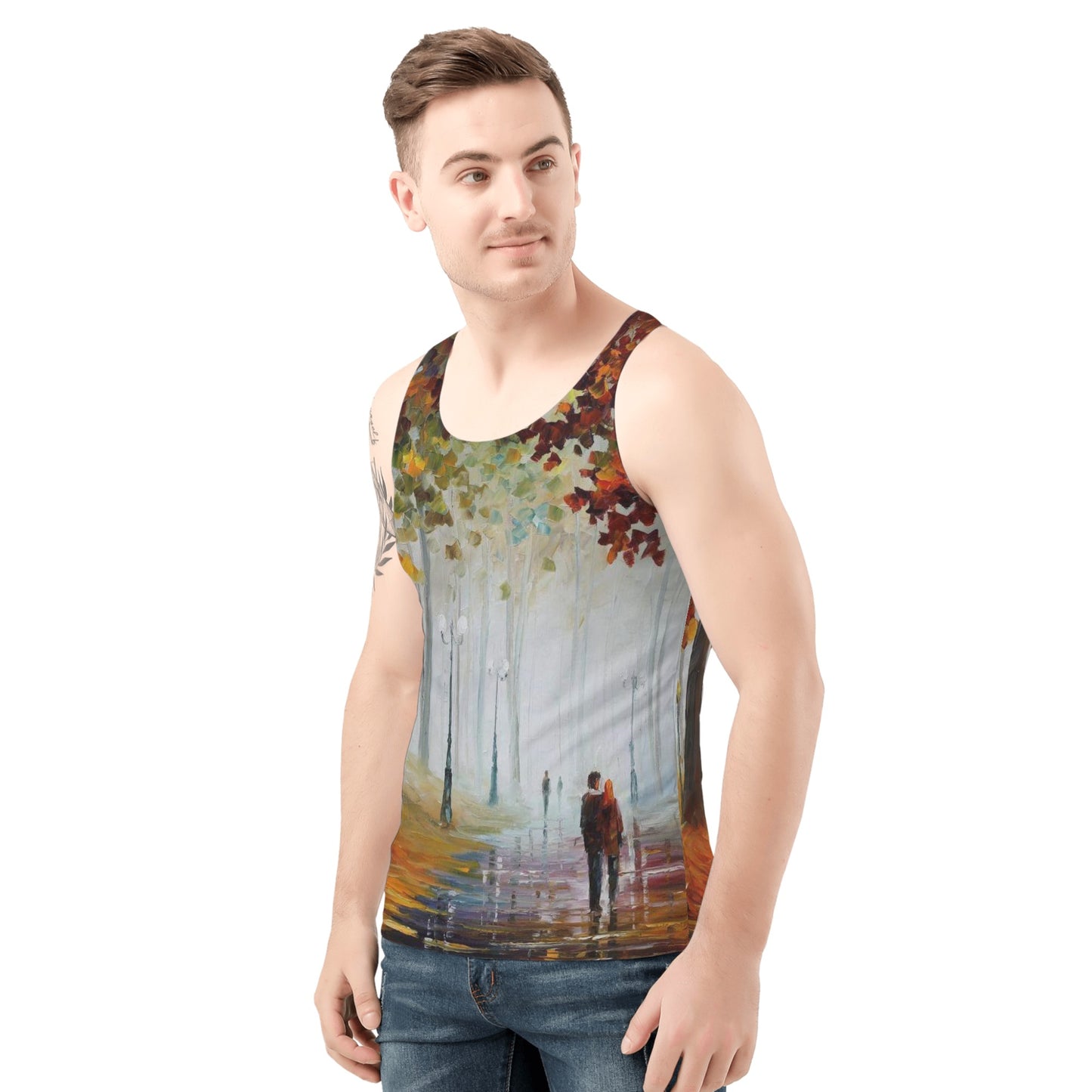 A FOGGY MORNING Men's All Over Print Tank