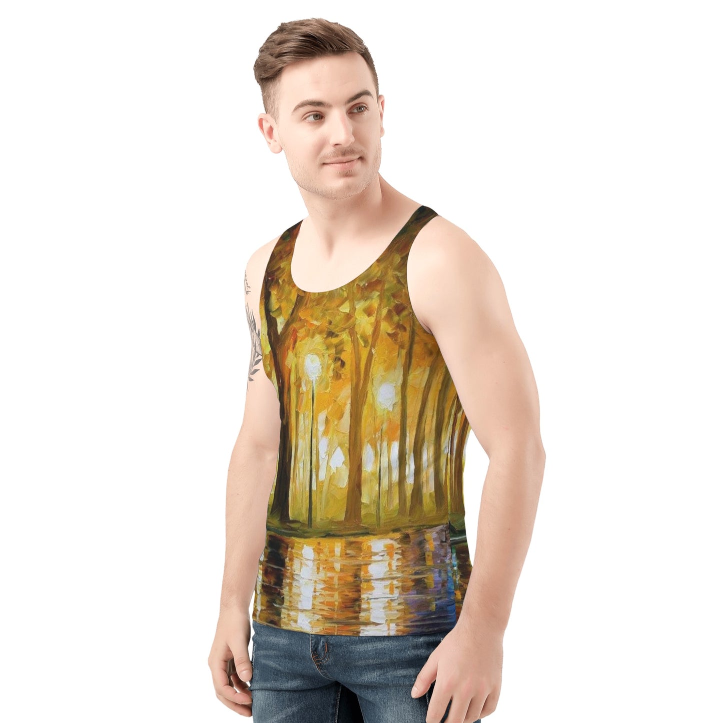 BEWITCHED PARK Men's All Over Print Tank
