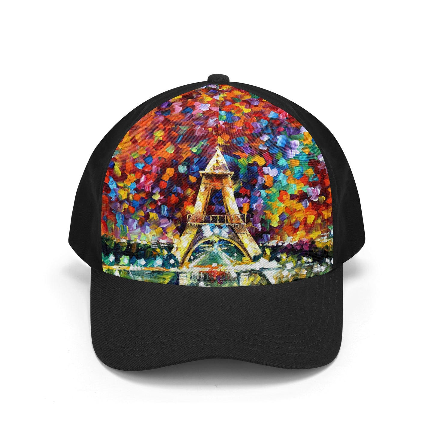 Front Printing Casual Baseball Caps Afremov Paris Of My Dreams