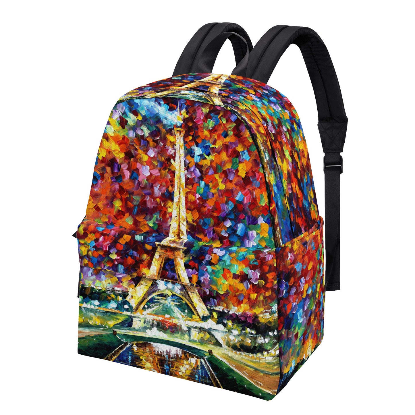 All Over Print Cotton Backpack Afremov PARIS OF MY DREAM