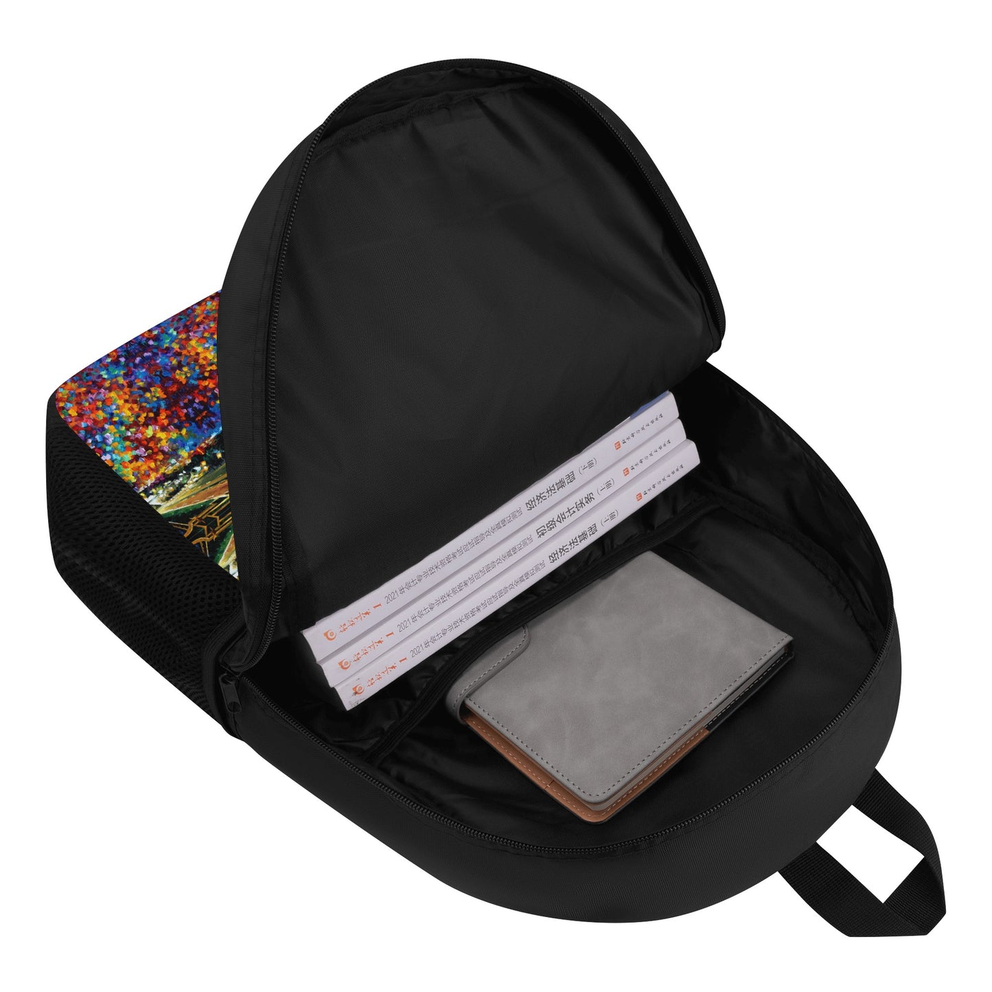17 Inch Laptop Backpack Afremov PARIS OF MY DREAM