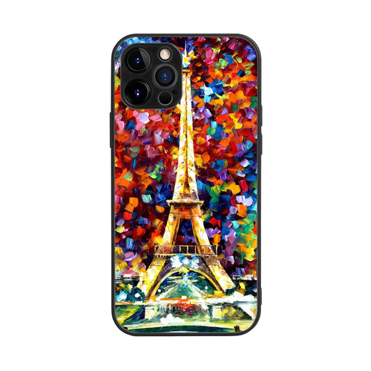 Customized iPhone12 Pro Case Afremov PARIS OF MY DREAM