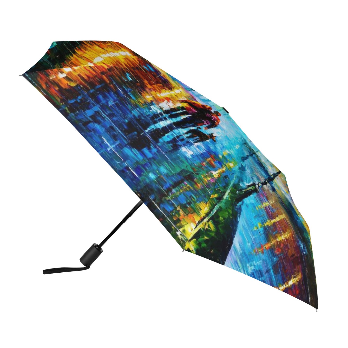 Fully Auto Open & Close Umbrella Printing Outside Afremov MELODY OF THE NIGHT