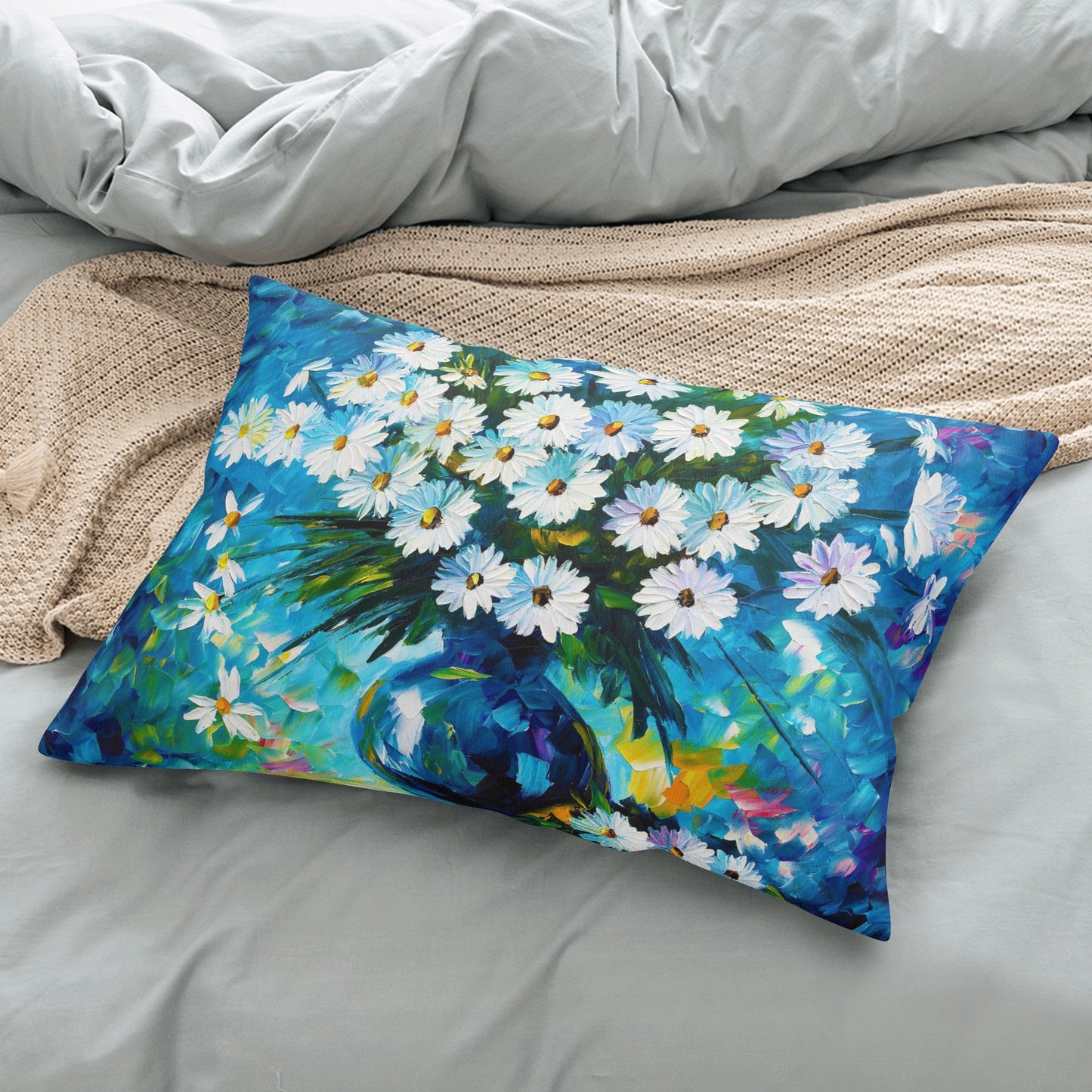 Double Side Printing Rectangular Pillow Cover Afremov RADIANCE