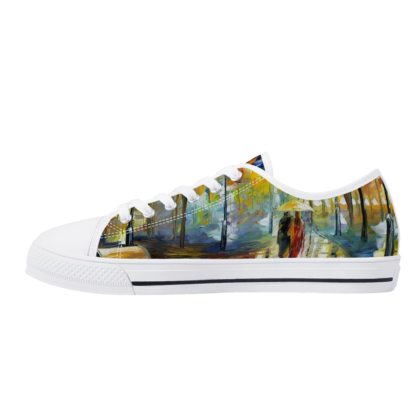 Mens Low Top Canvas Shoes With Customized Tongue @FanClub By AFREMOV.COM