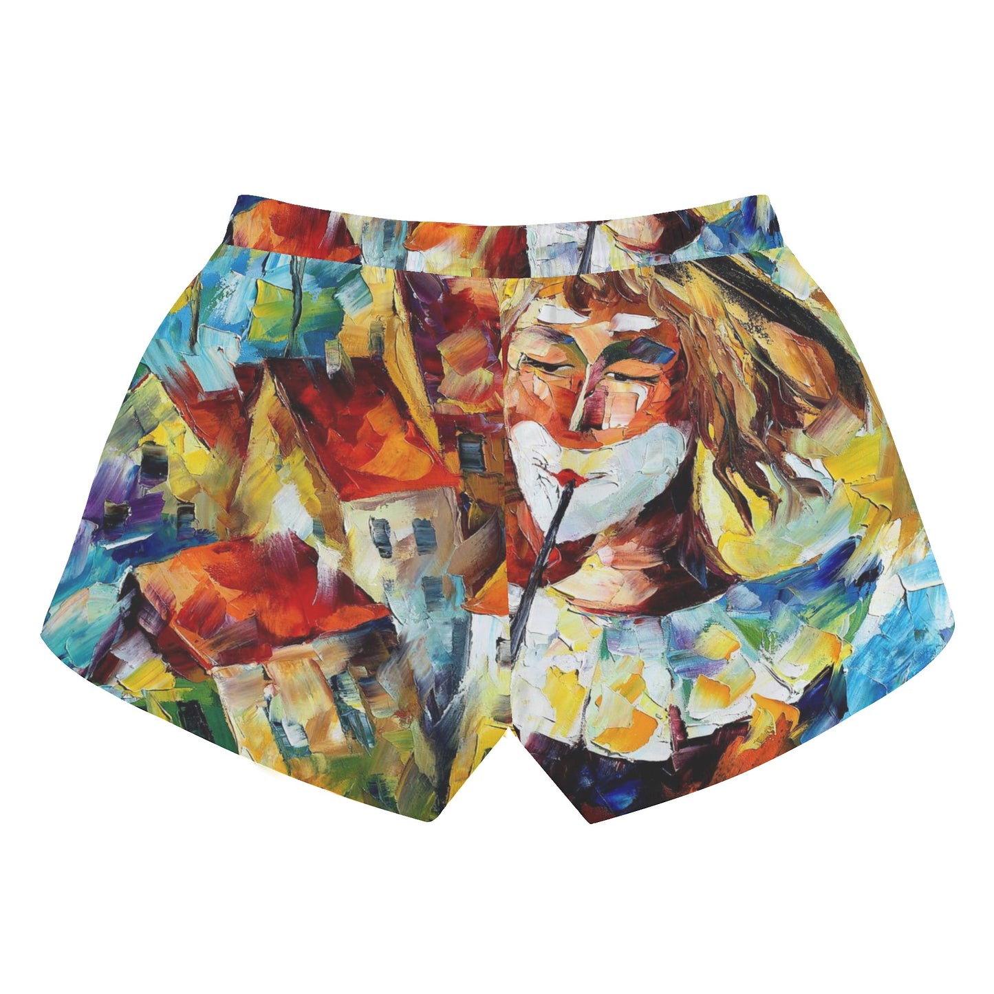 Womens All Over Print Casual Shorts @FanClub By AFREMOV.COM
