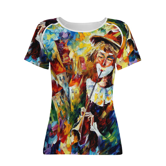 Womens All-Over Print T shirt @FanClub By AFREMOV.COM