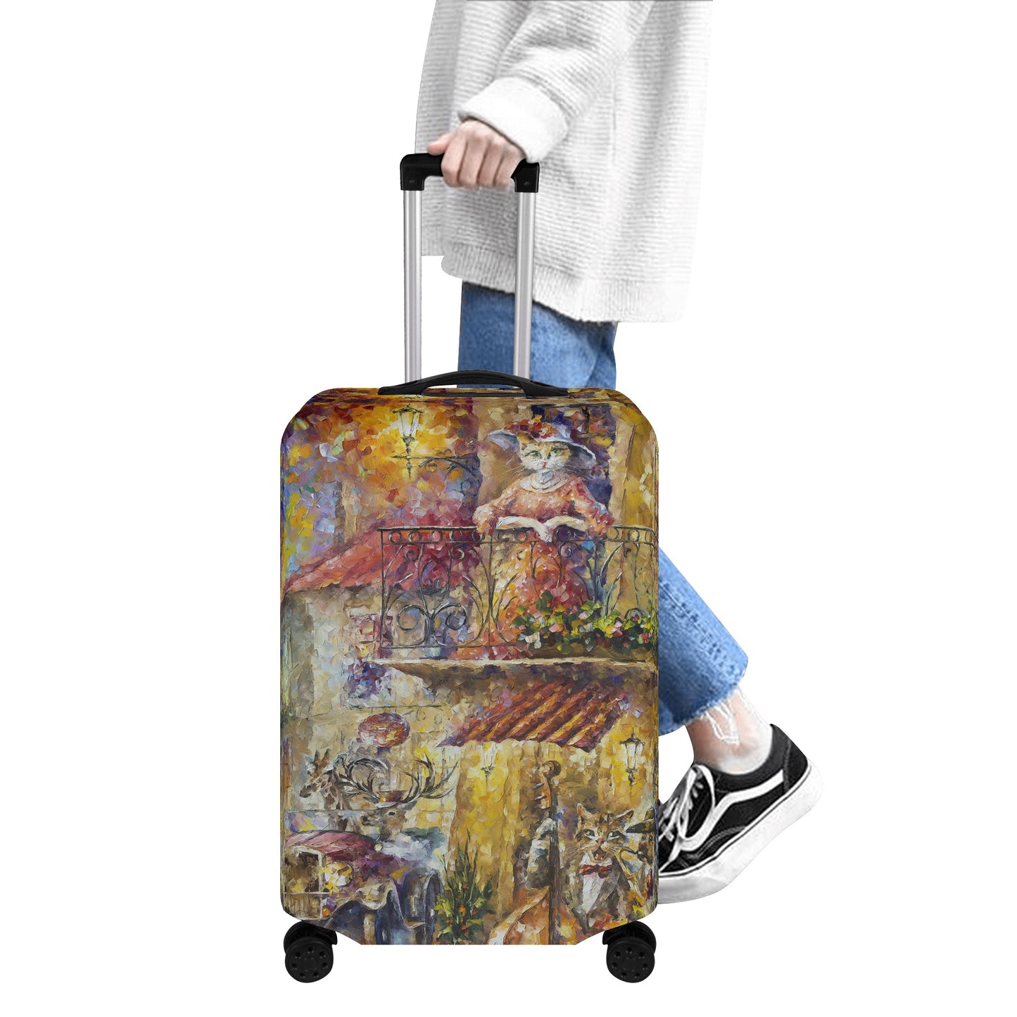 Polyester Luggage Cover @FanClub By AFREMOV.COM