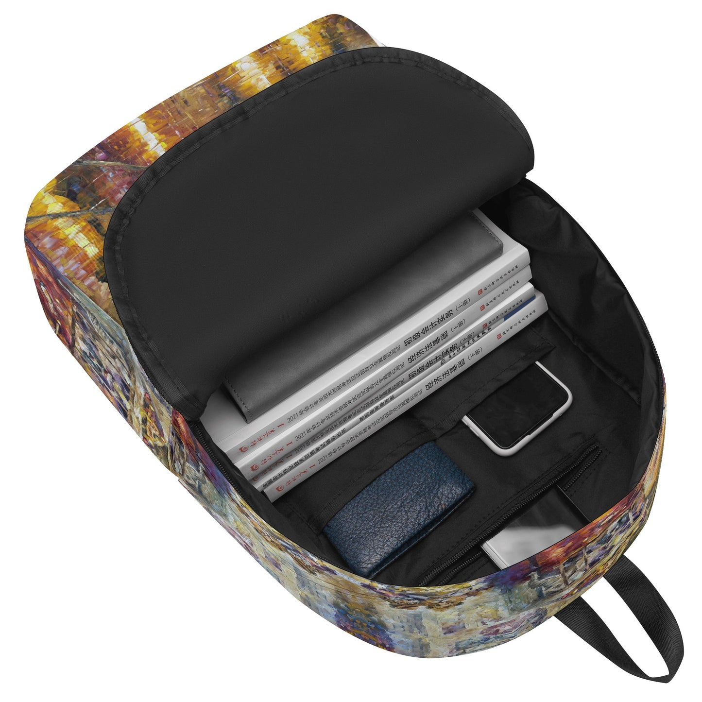 New Half Printing Laptop Backpack @FanClub By AFREMOV.COM