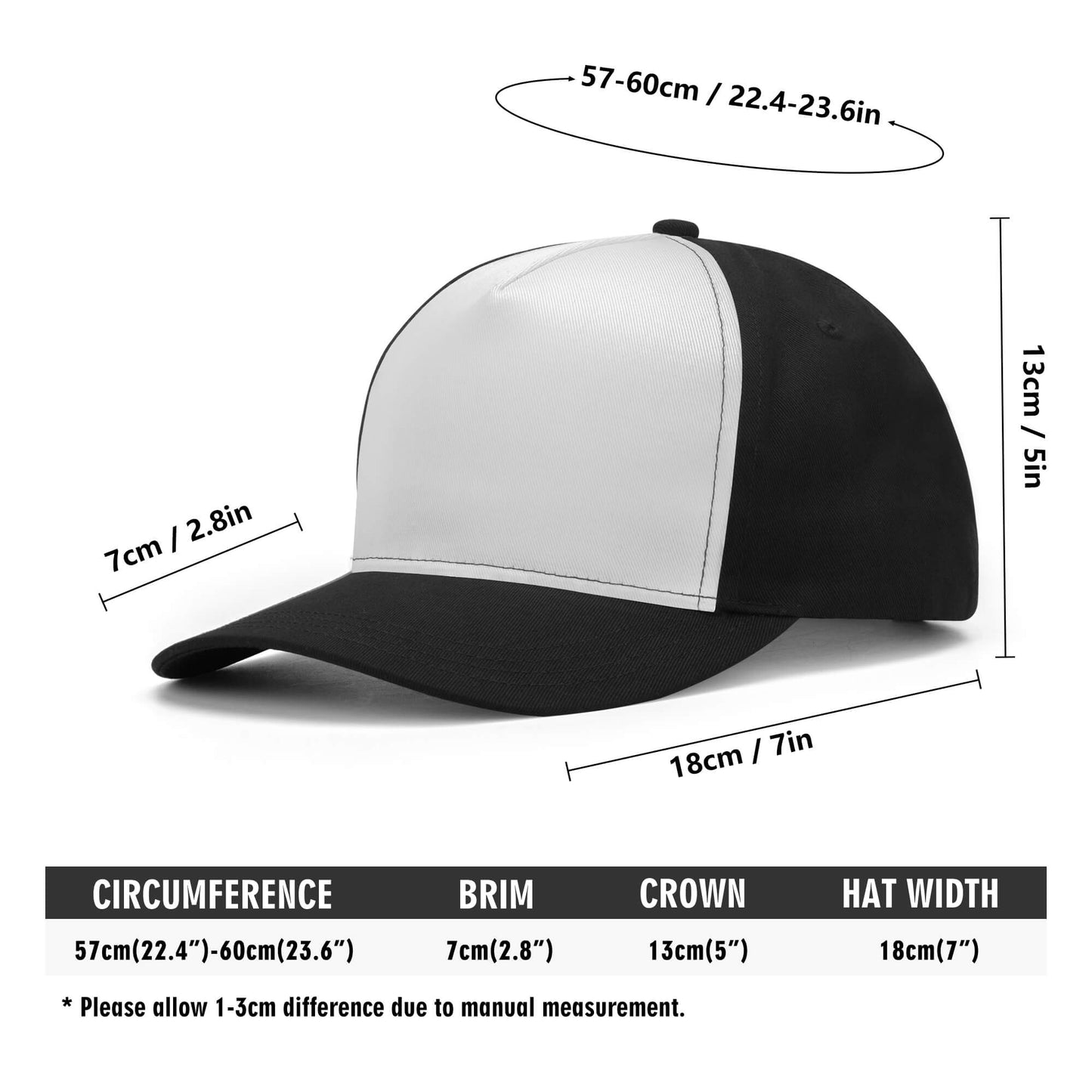 Front Printing Casual Baseball Caps Afremov MISTY MOOD