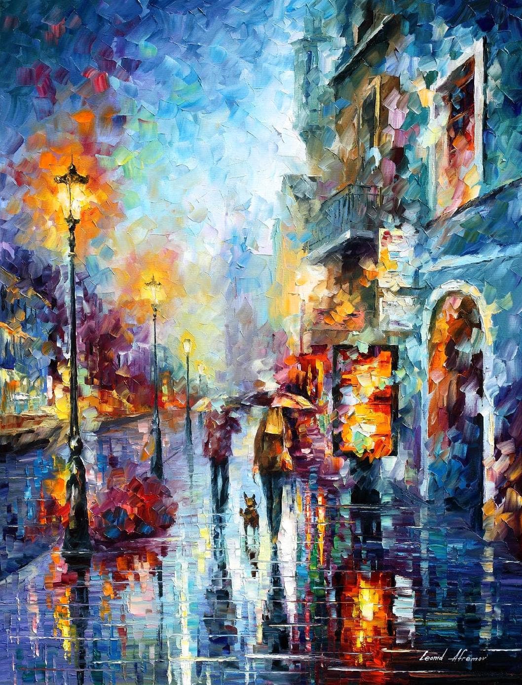Leonid Afremov MELODY OF PASSION Puzzle Painting