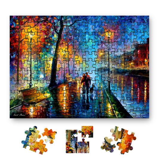 Leonid Afremov MElody of the Night Puzzle Painting