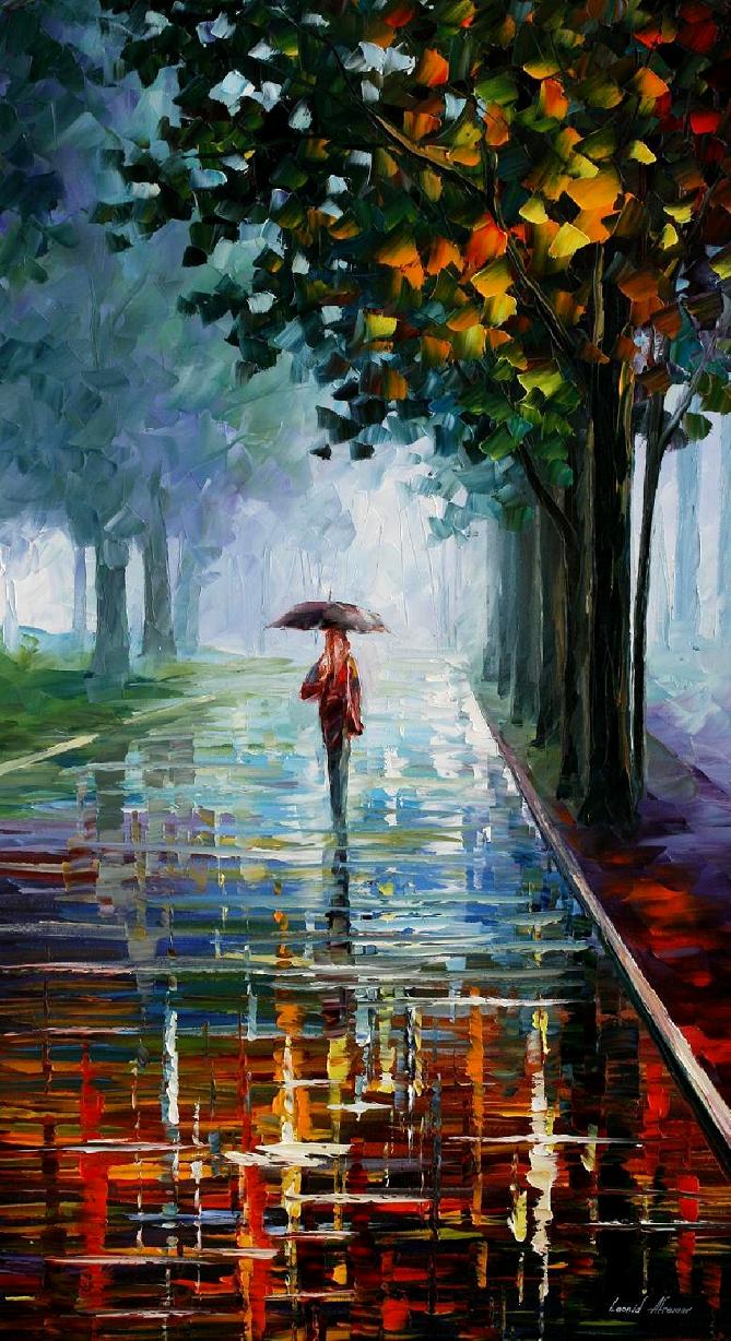 Leonid Afremov  MORNING FULL OF LIFE Diamond Paiting