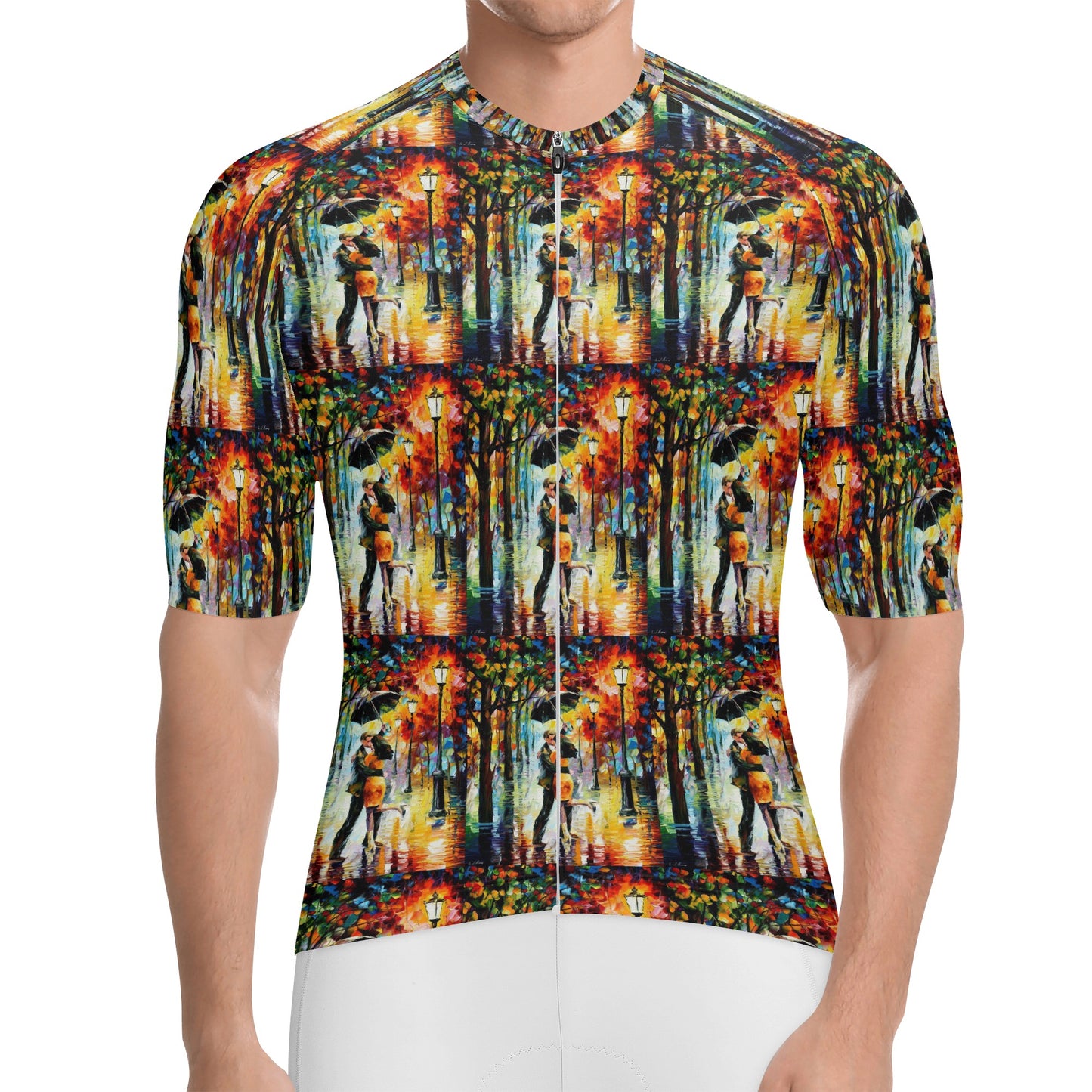 Men's Pro Team Short Sleeve Jersey Afremov DANCE UNDER THE RAIN