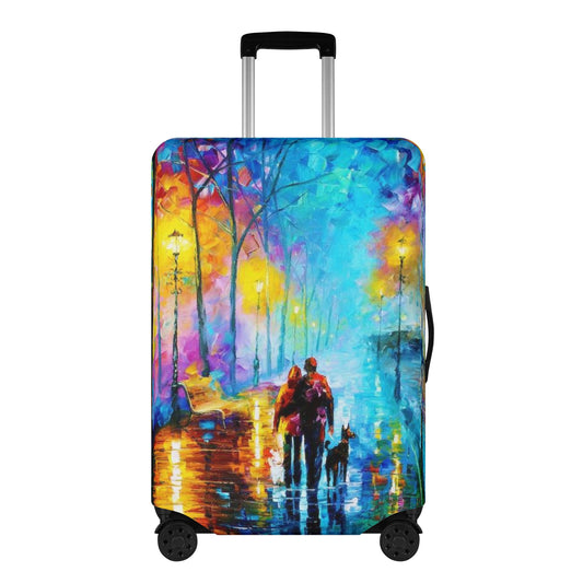 Polyester Luggage Cover Afremov MELODY OF THE NIGHT