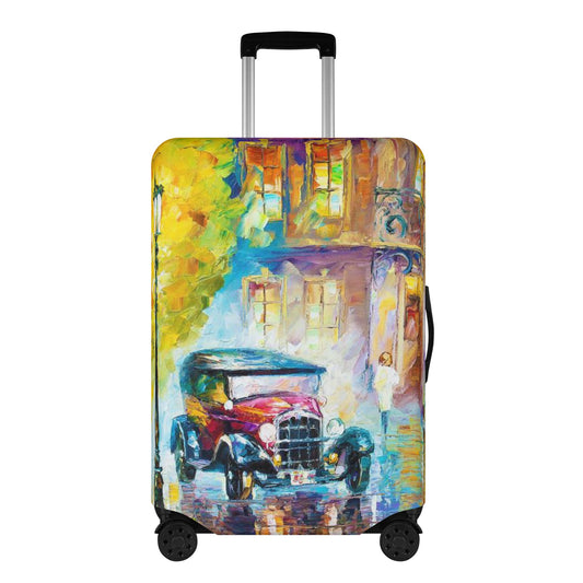 Polyester Luggage Cover Afremov LOS ANGELES 1930