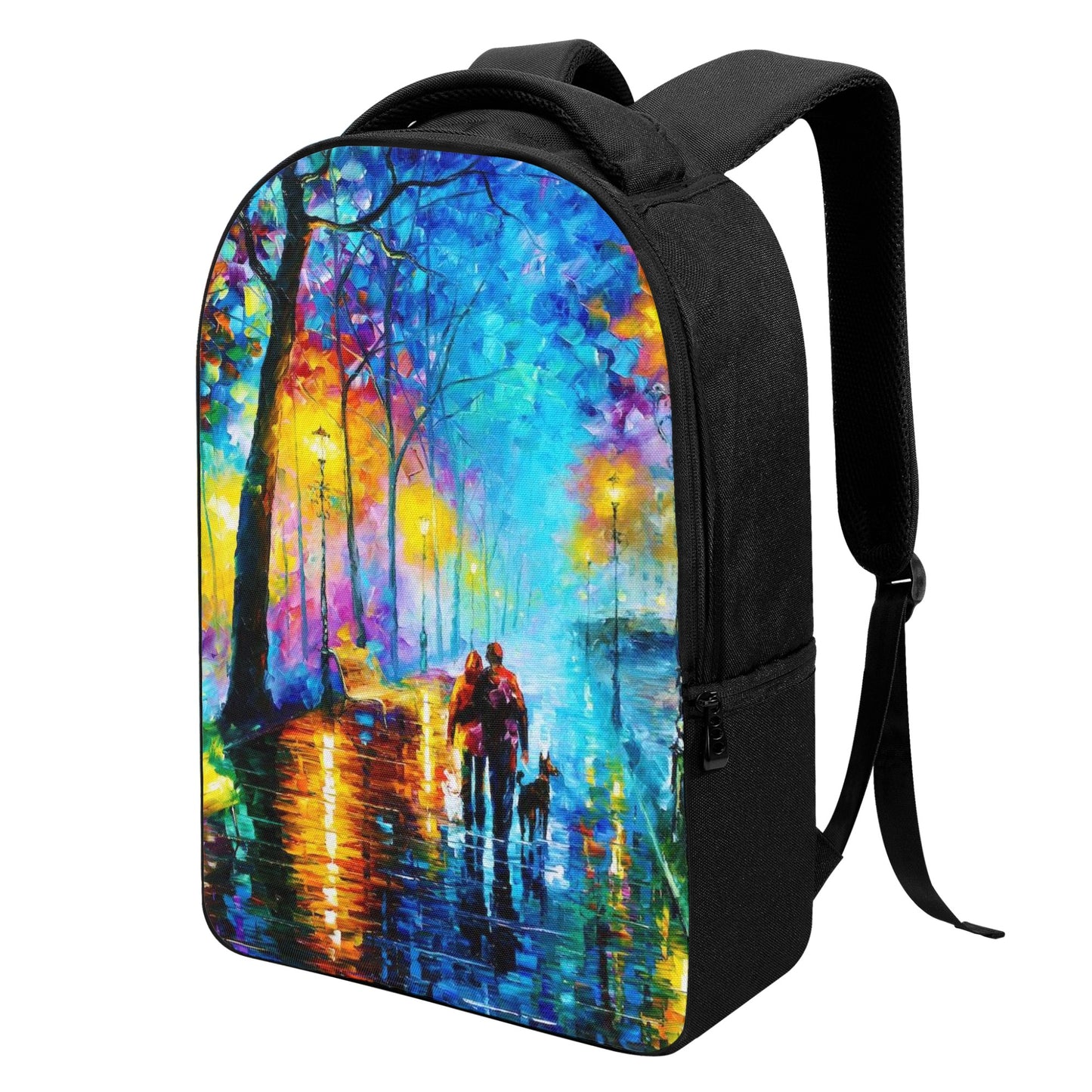 Laptop Backpack Afremov MELODY OF THE NIGHT