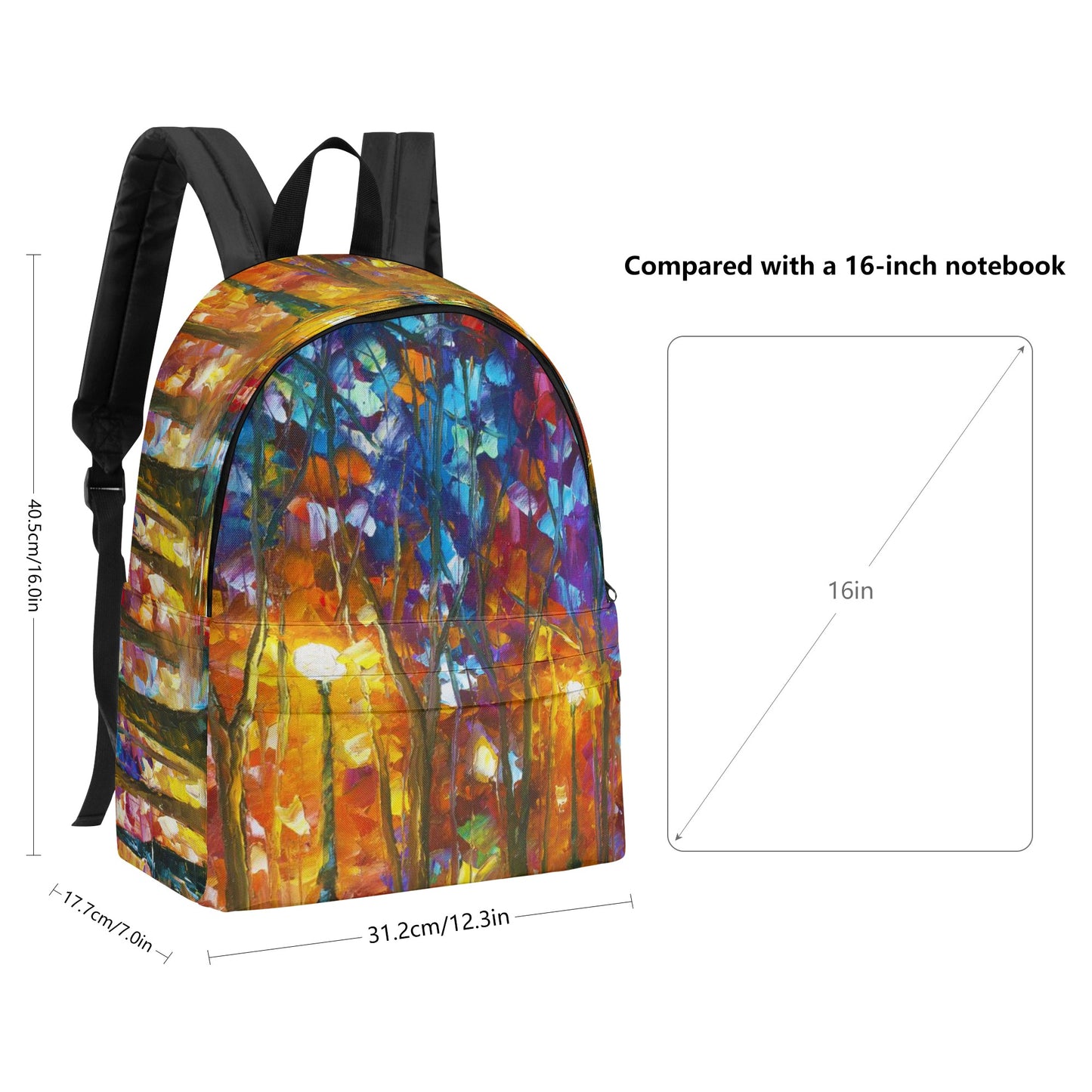 New Backpack Afremov 5 AM LIGHTS