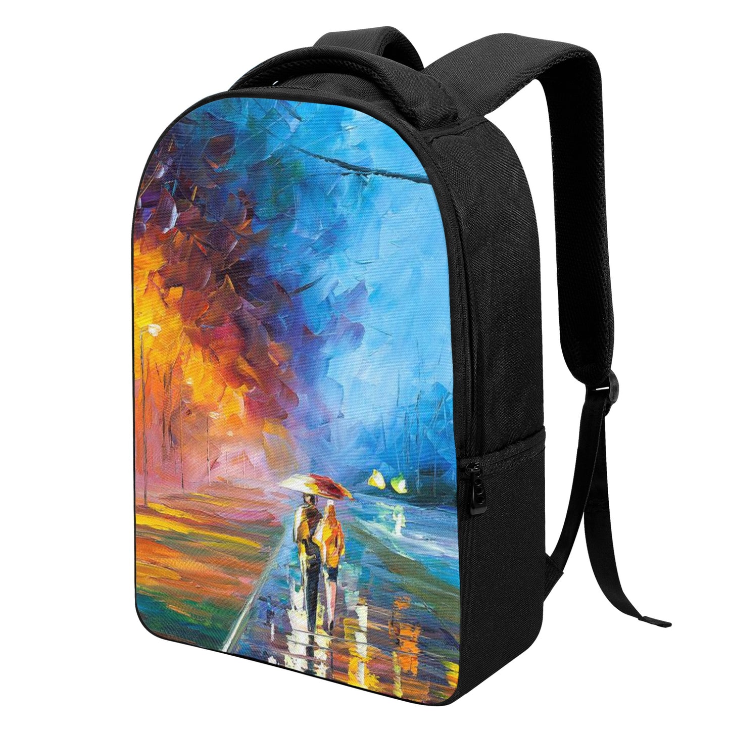 Laptop Backpack Afemov ALLEY BY THE LAKE