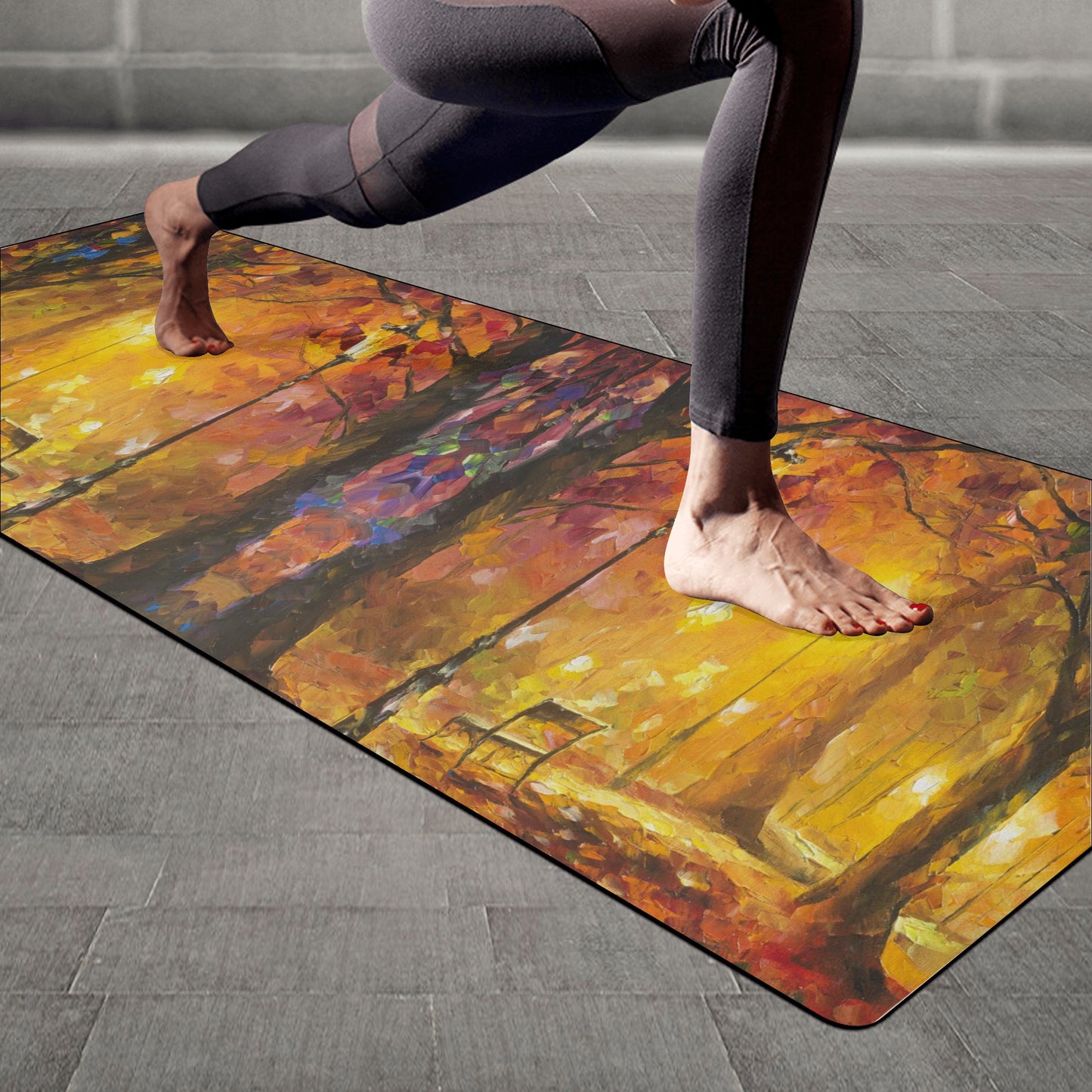 Rubber Yoga Mat Afremov TWINKLE OF PASSION