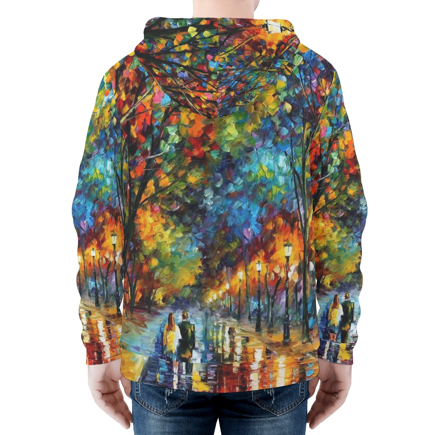 When dreams come true Men's All Over Print Zip Hoodie