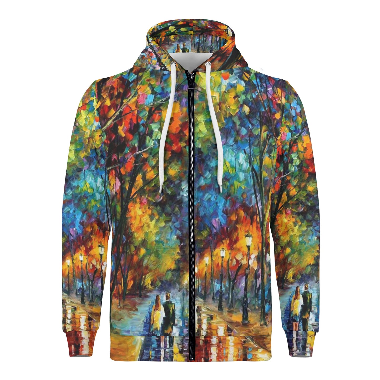 When dreams come true Men's All Over Print Zip Hoodie