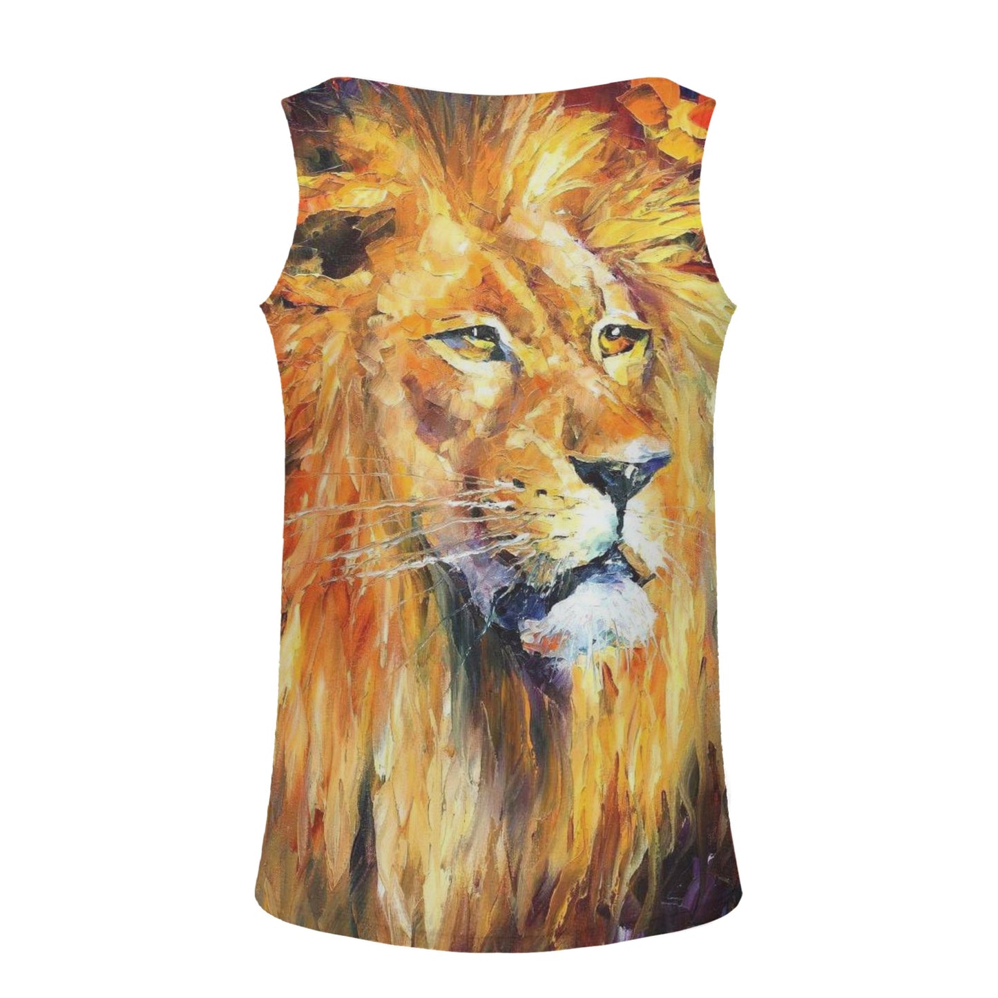 A LION Men's All Over Print Tank
