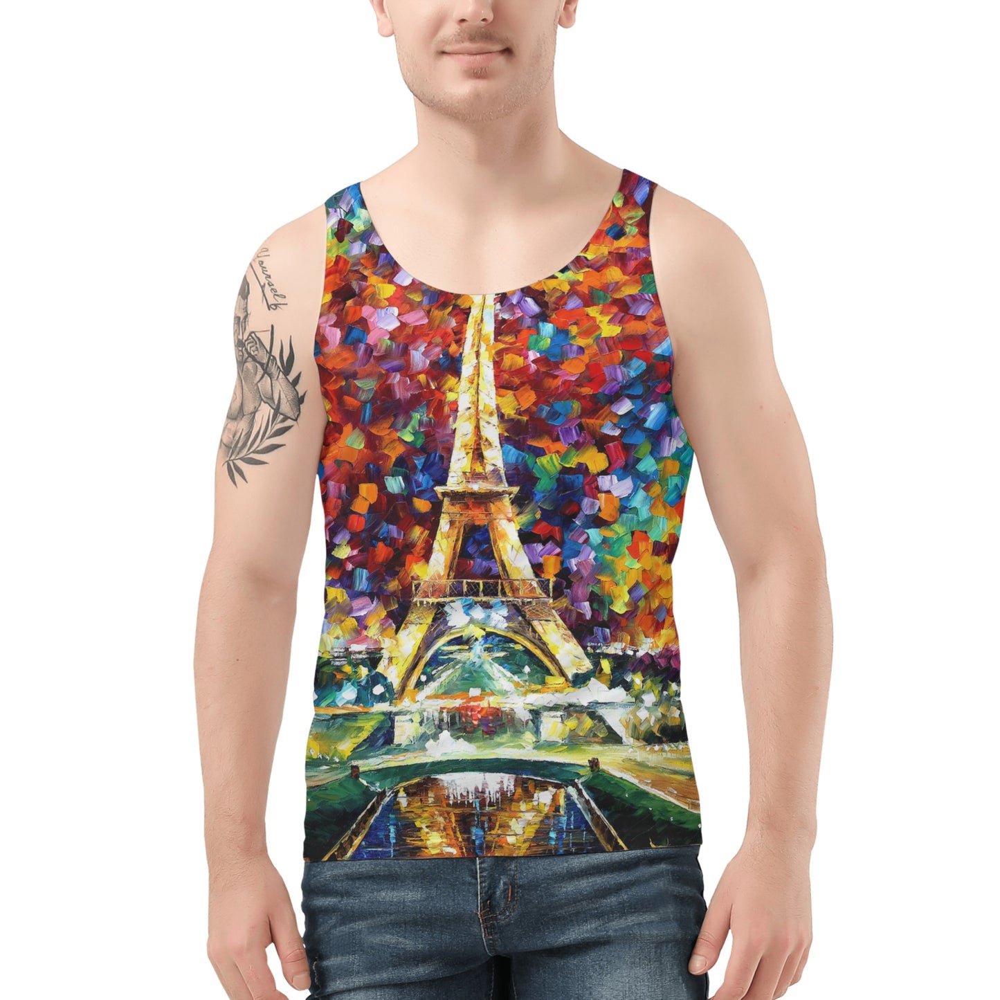 PARIS OF MY DREAMS Men's All Over Print Tank