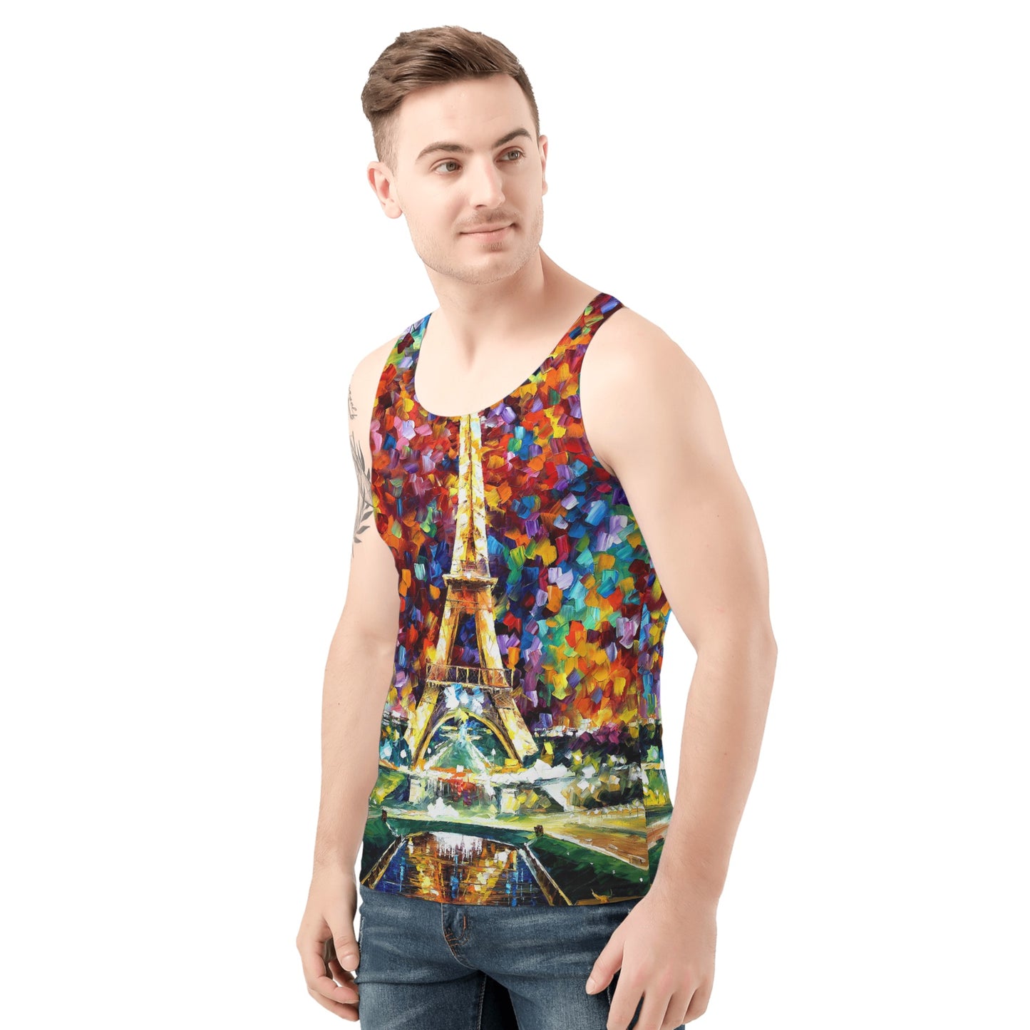 PARIS OF MY DREAMS Men's All Over Print Tank