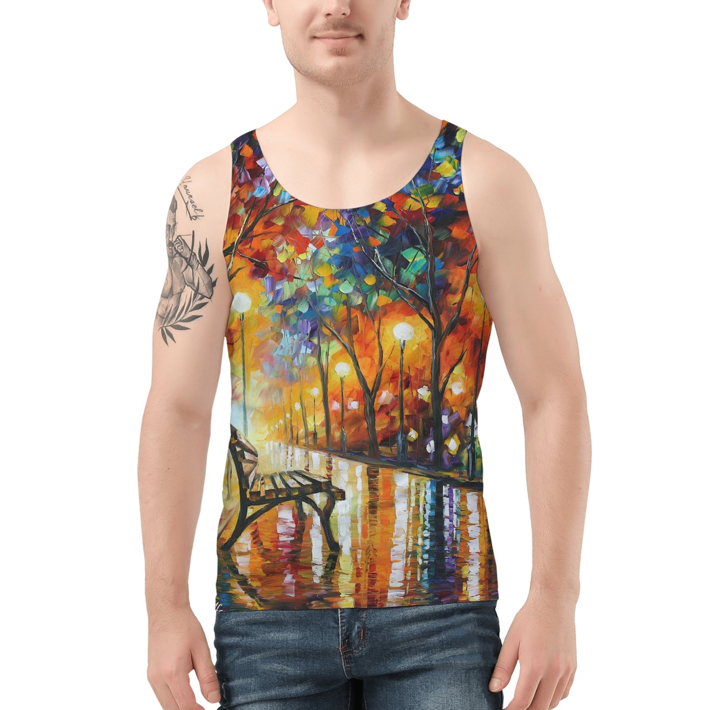 THE LONELINESS OF AUTUMN Men's All Over Print Tank