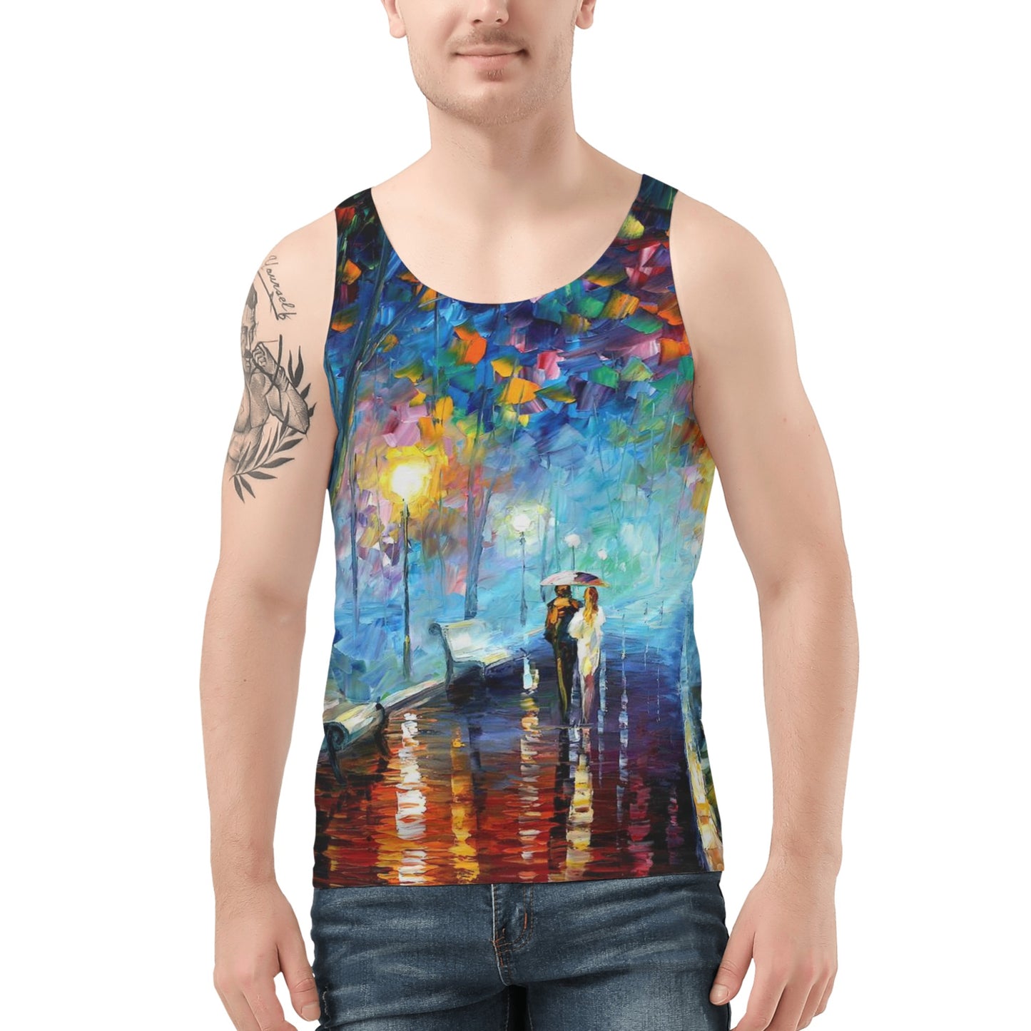 MISTY MOOD Men's All Over Print Tank