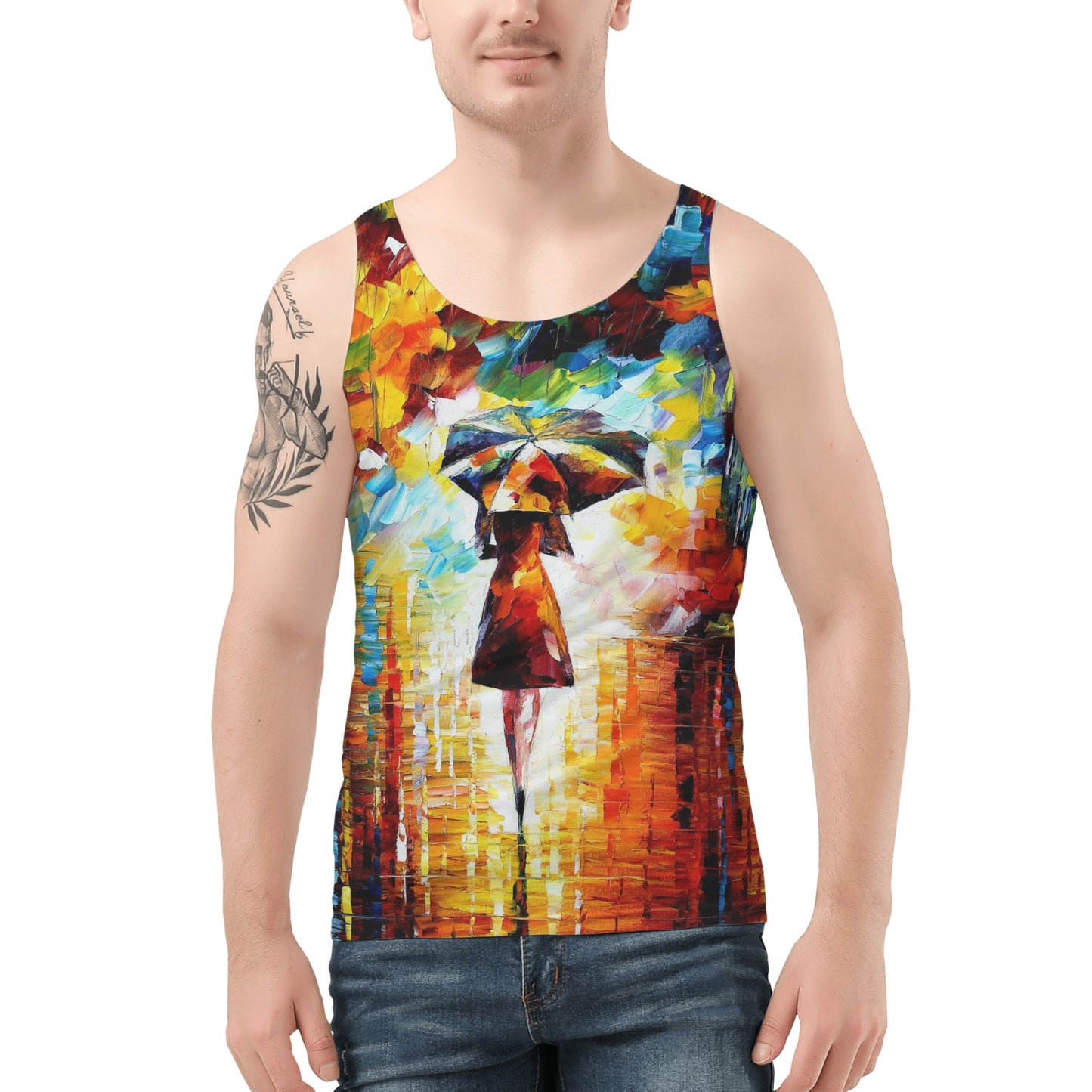 Rain Princess Men's All Over Print Tank