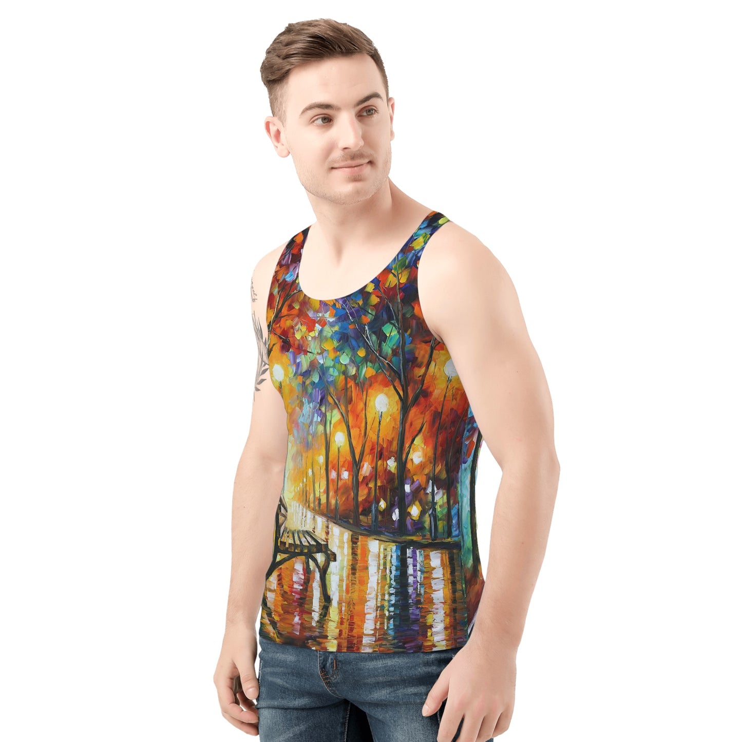 THE LONELINESS OF AUTUMN Men's All Over Print Tank