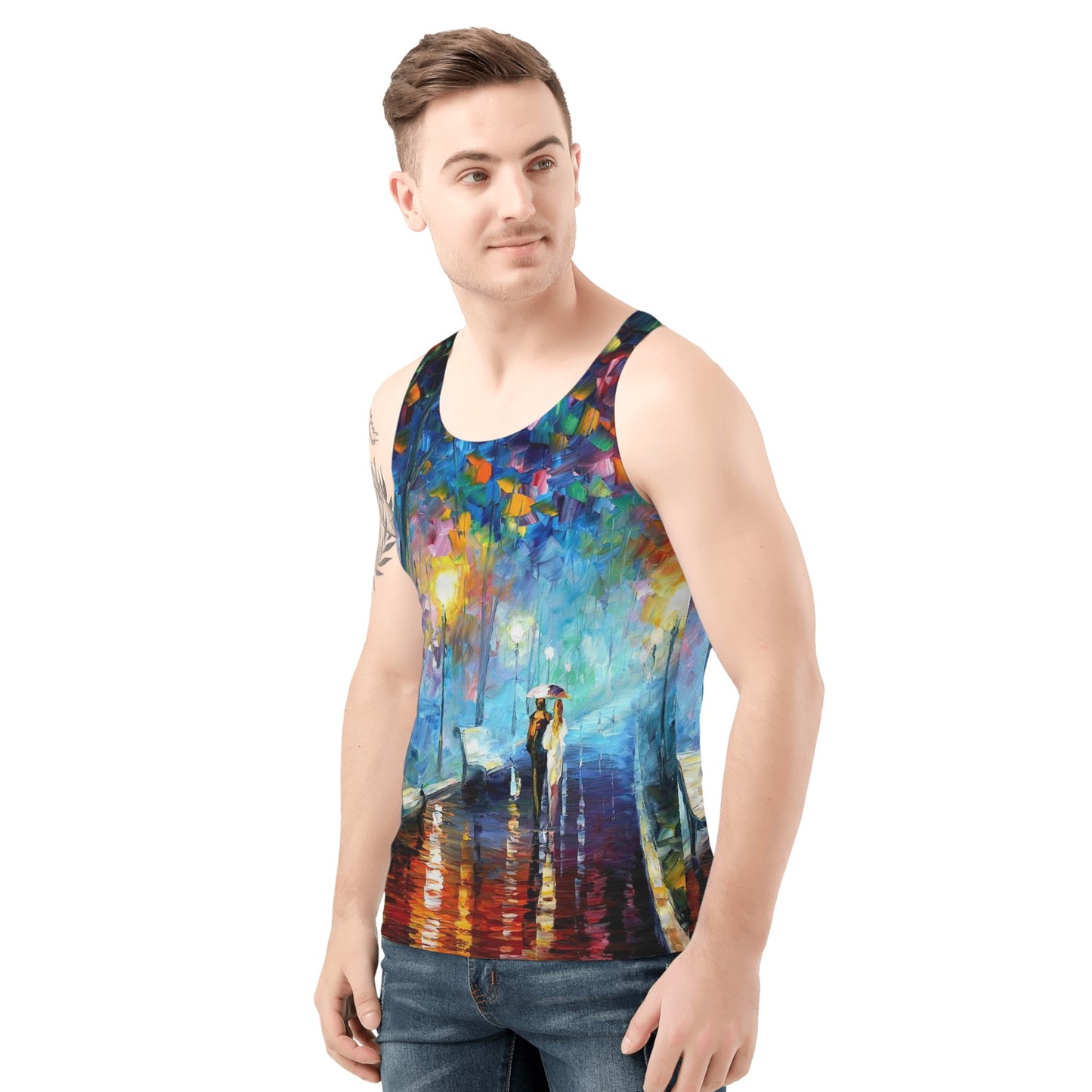 MISTY MOOD Men's All Over Print Tank