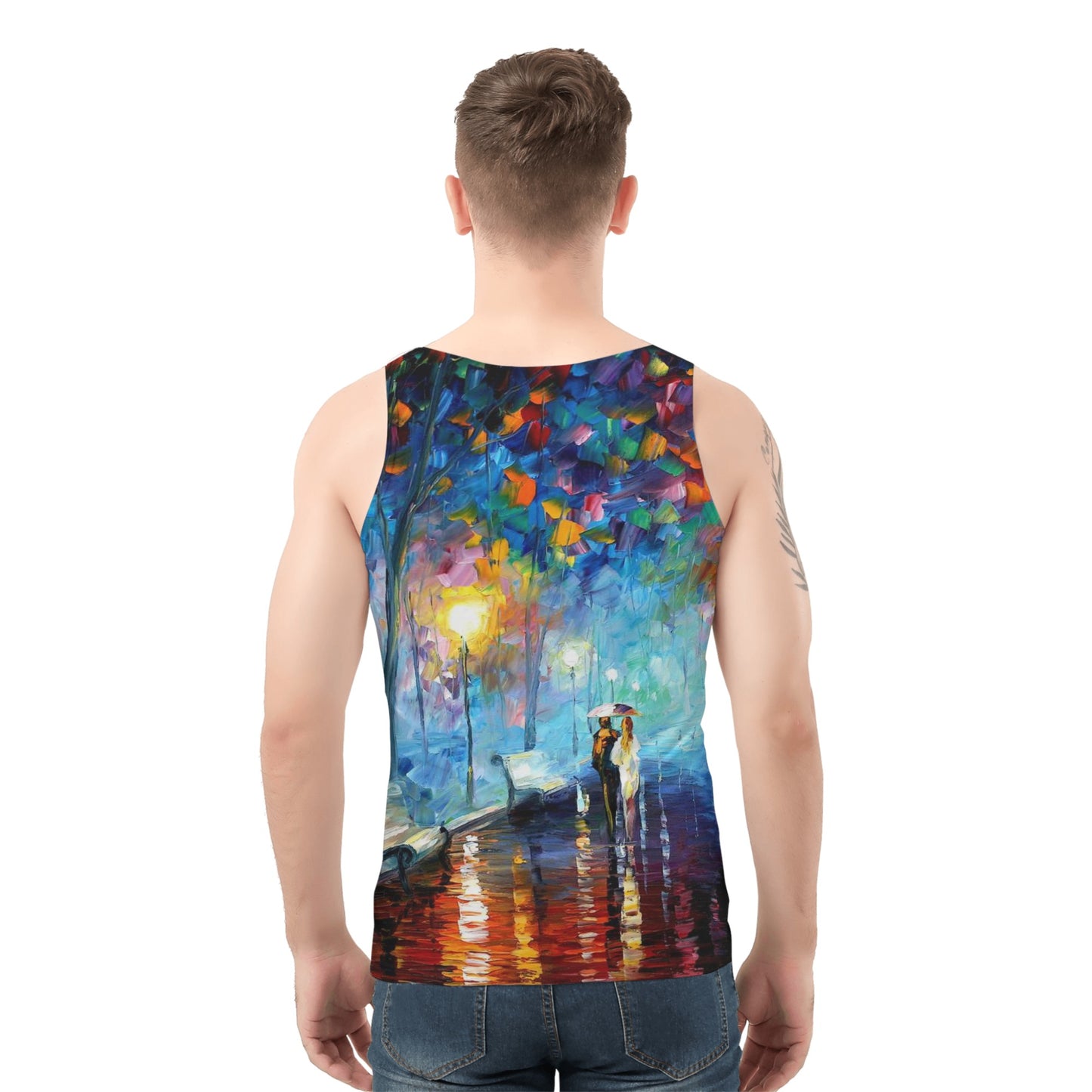 MISTY MOOD Men's All Over Print Tank