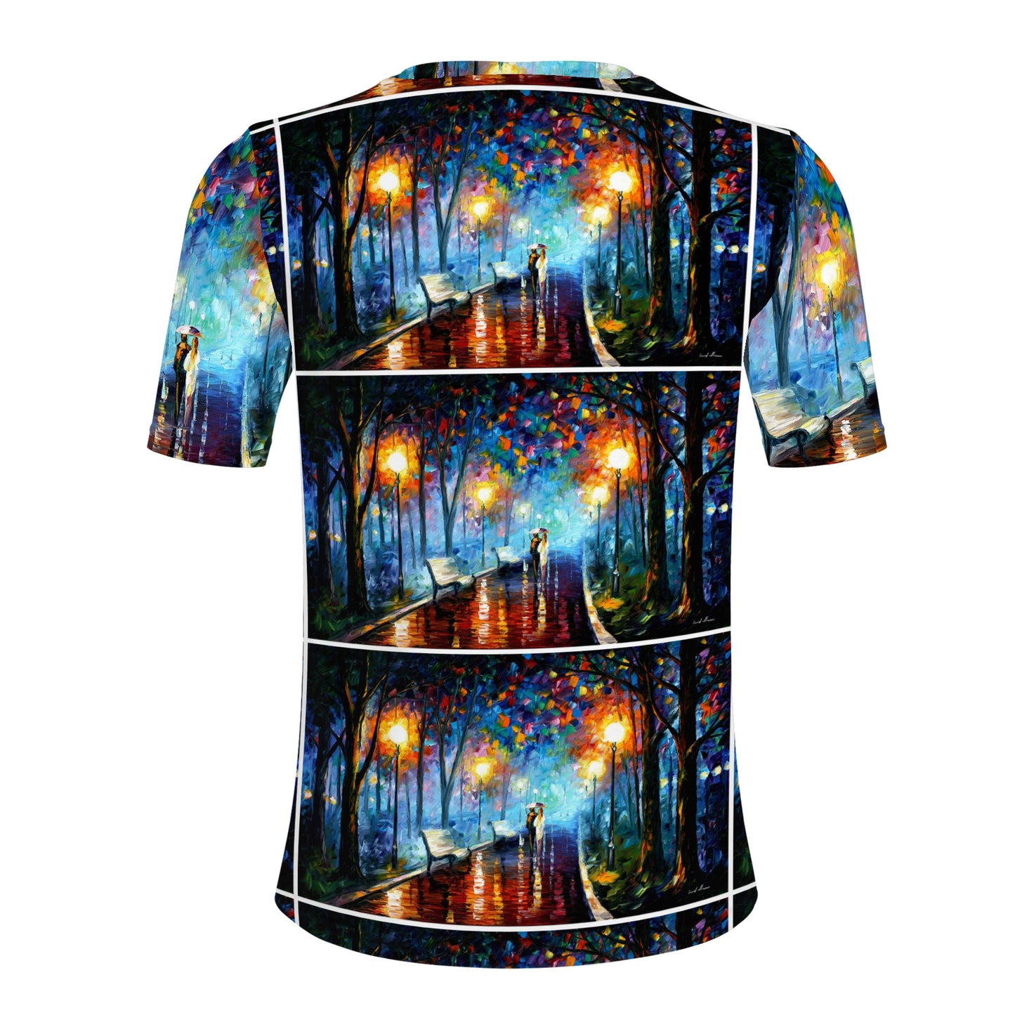 Men's All Over Print T-shirts Afremov MISTY MOOD