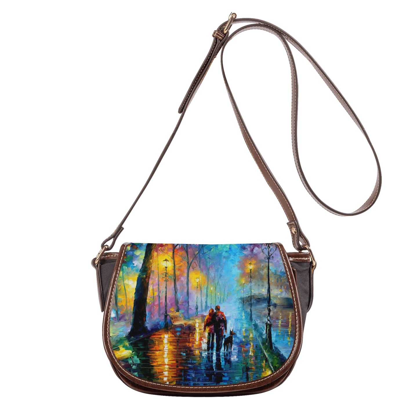 Saddle Bag Afremov Melody of The Night