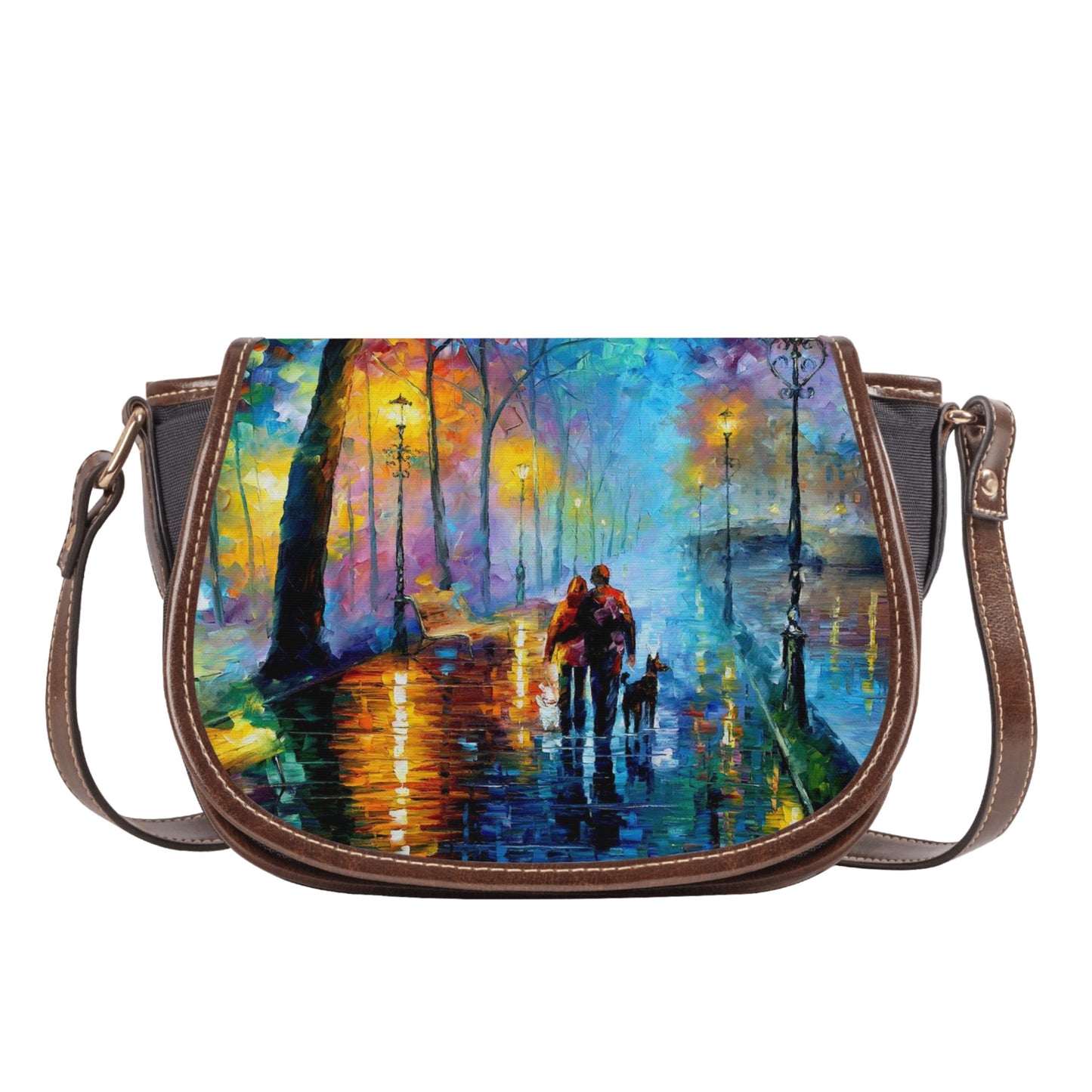 Saddle Bag Afremov Melody of The Night