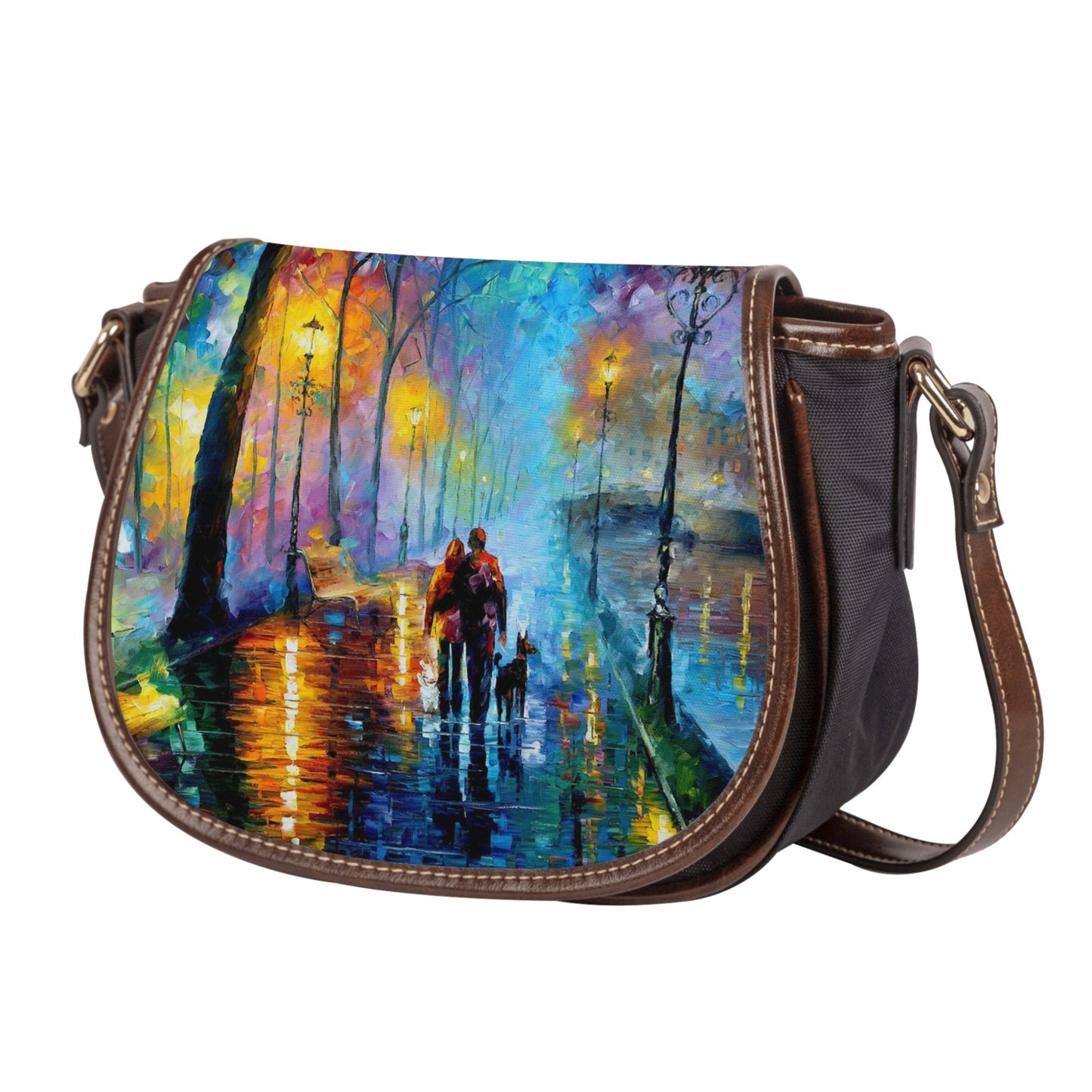 Saddle Bag Afremov Melody of The Night