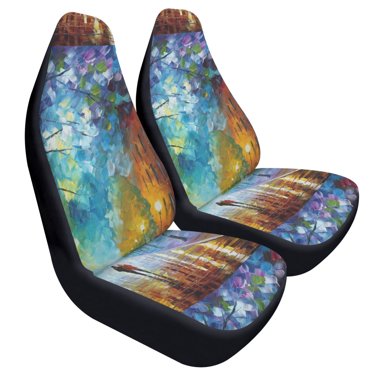 Car Seat Covers (2 Pcs) Afremov FRESHNESS OF COLD