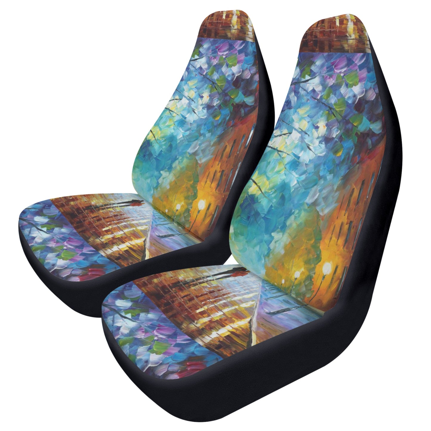 Car Seat Covers (2 Pcs) Afremov FRESHNESS OF COLD